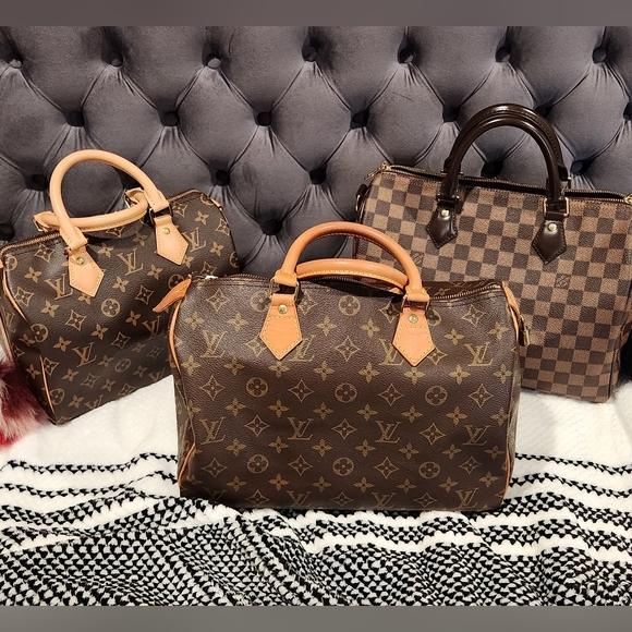 Vintage Louis Vuitton Monogram Speedy 30 Almost 31 Years Old - Picture 1 of 16